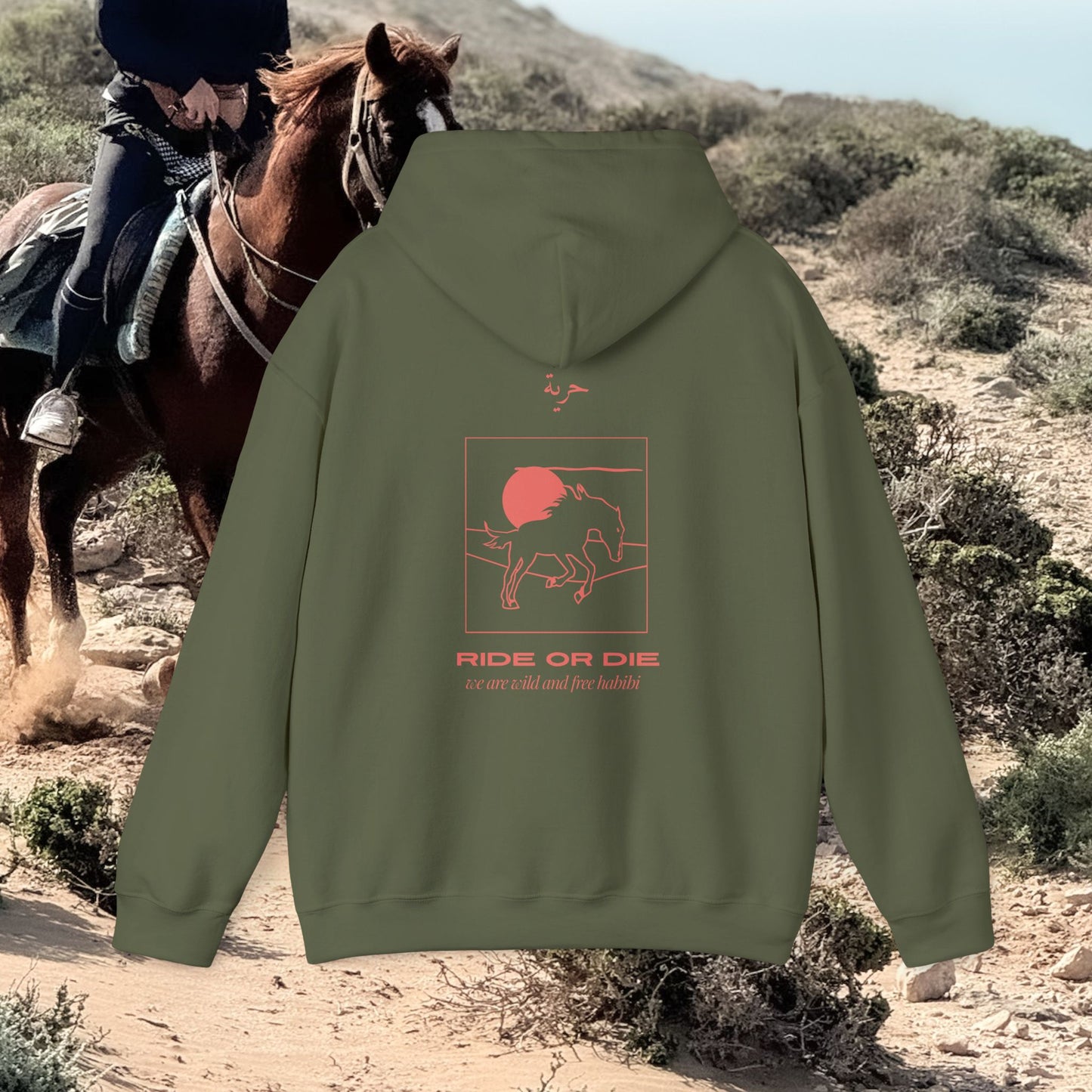 Hoodie RIDE OR DIE