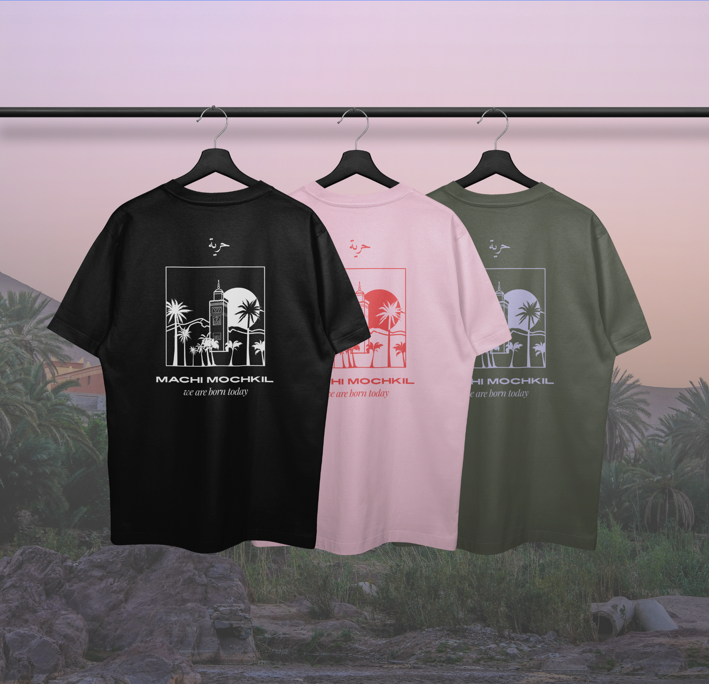 T shirt MACHI MOCHKIL