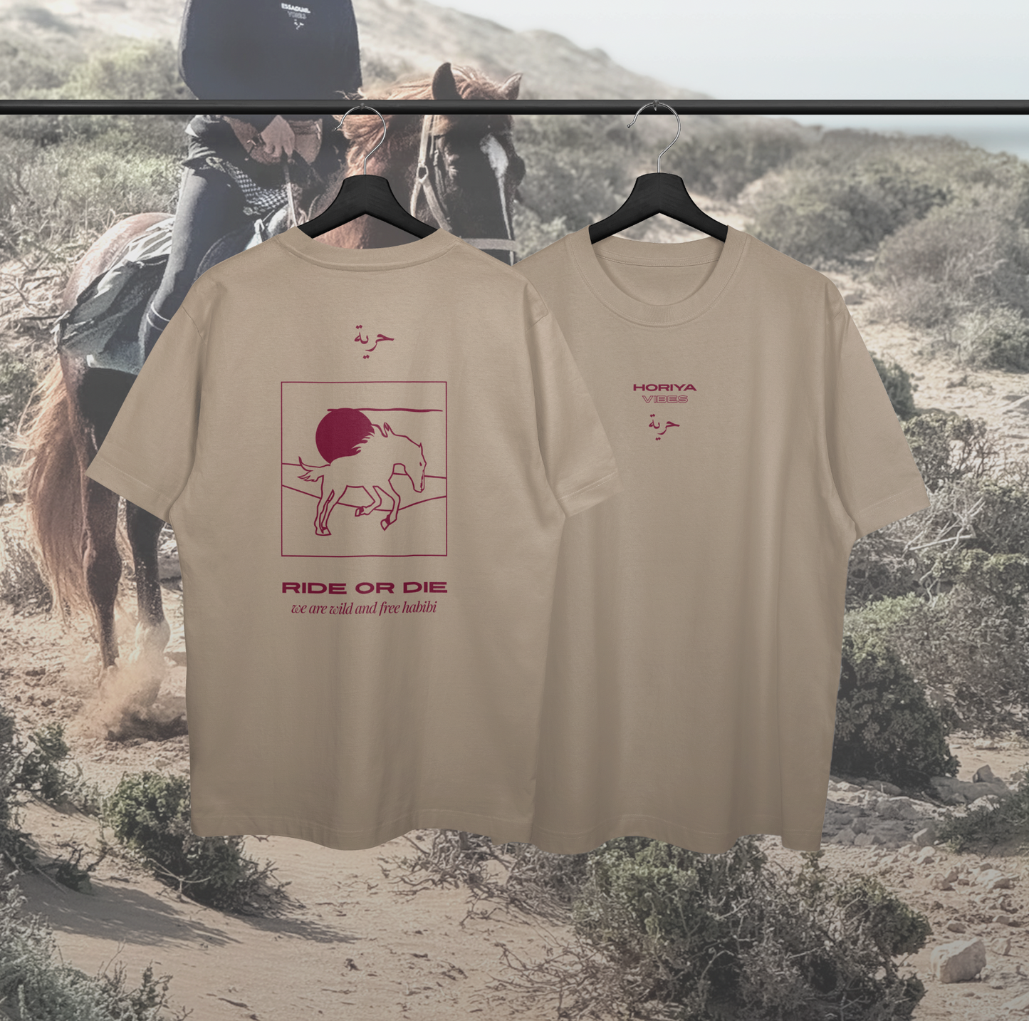 T-shirt RIDE OR DIE
